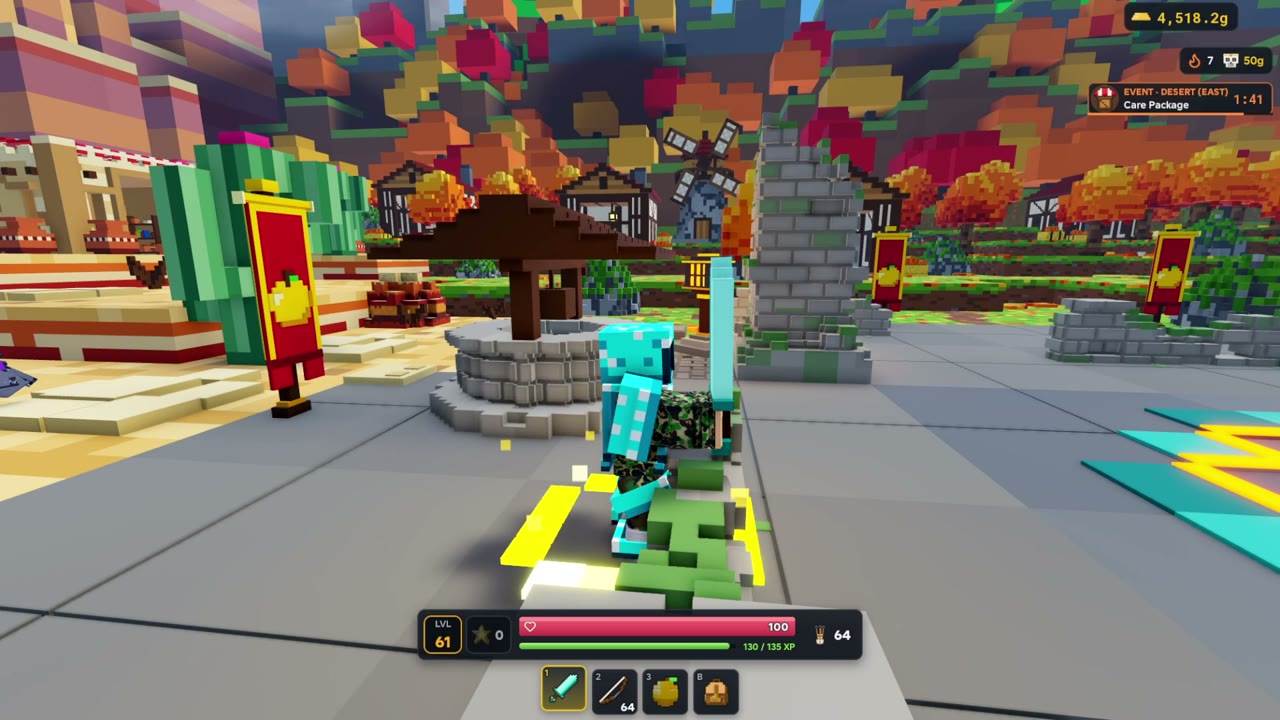 Voxel Pit gameplay, screenshot 5 of 5