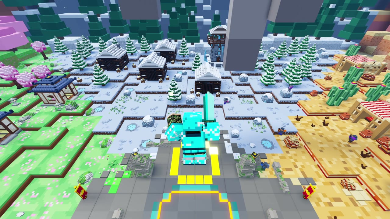 Voxel Pit gameplay, screenshot 3 of 5