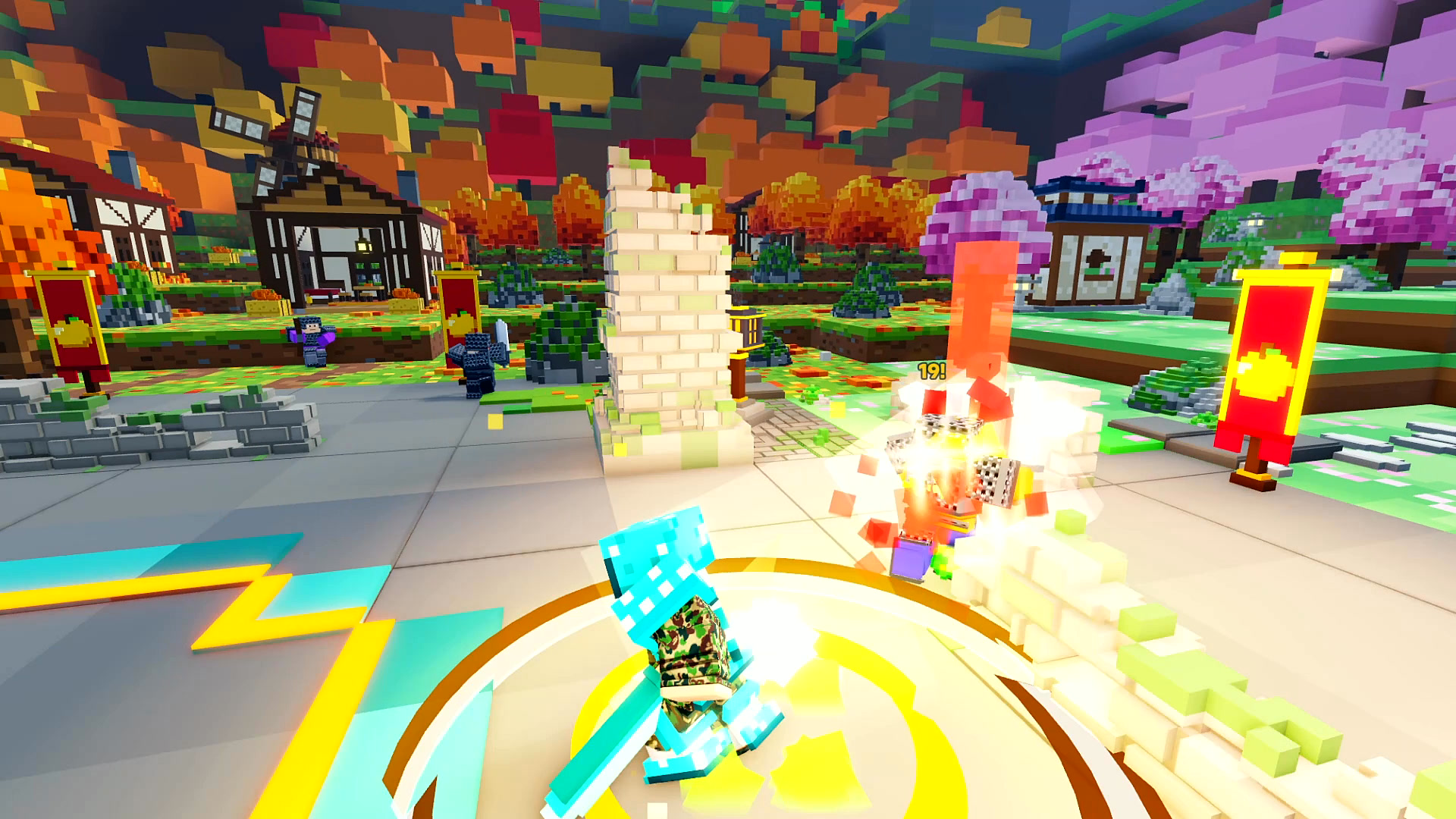 Voxel Pit gameplay