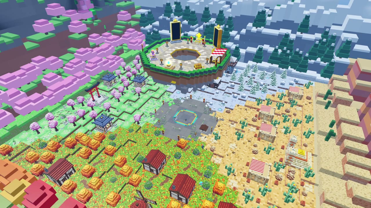 Voxel Pit gameplay