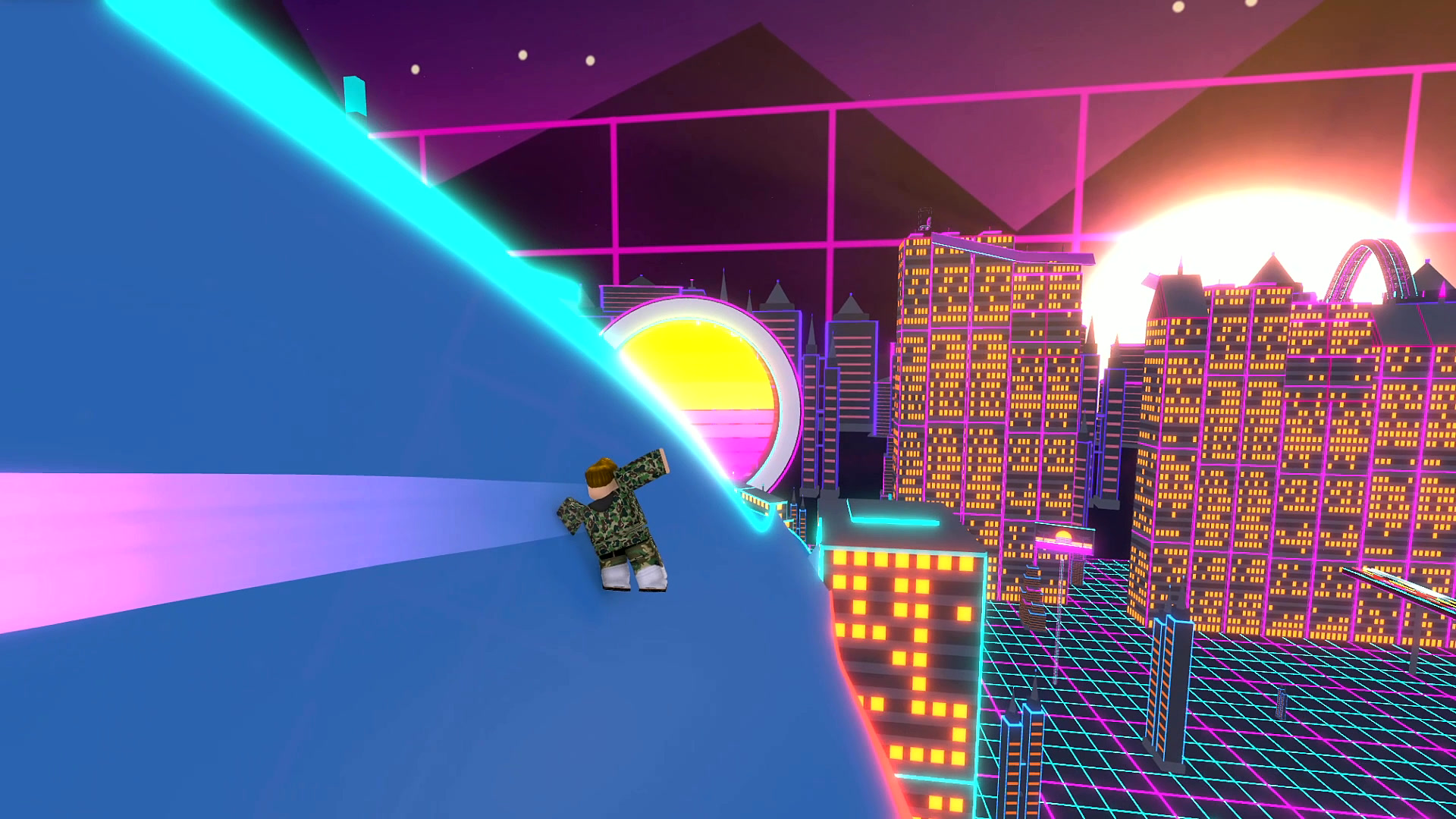Velocity Surf gameplay