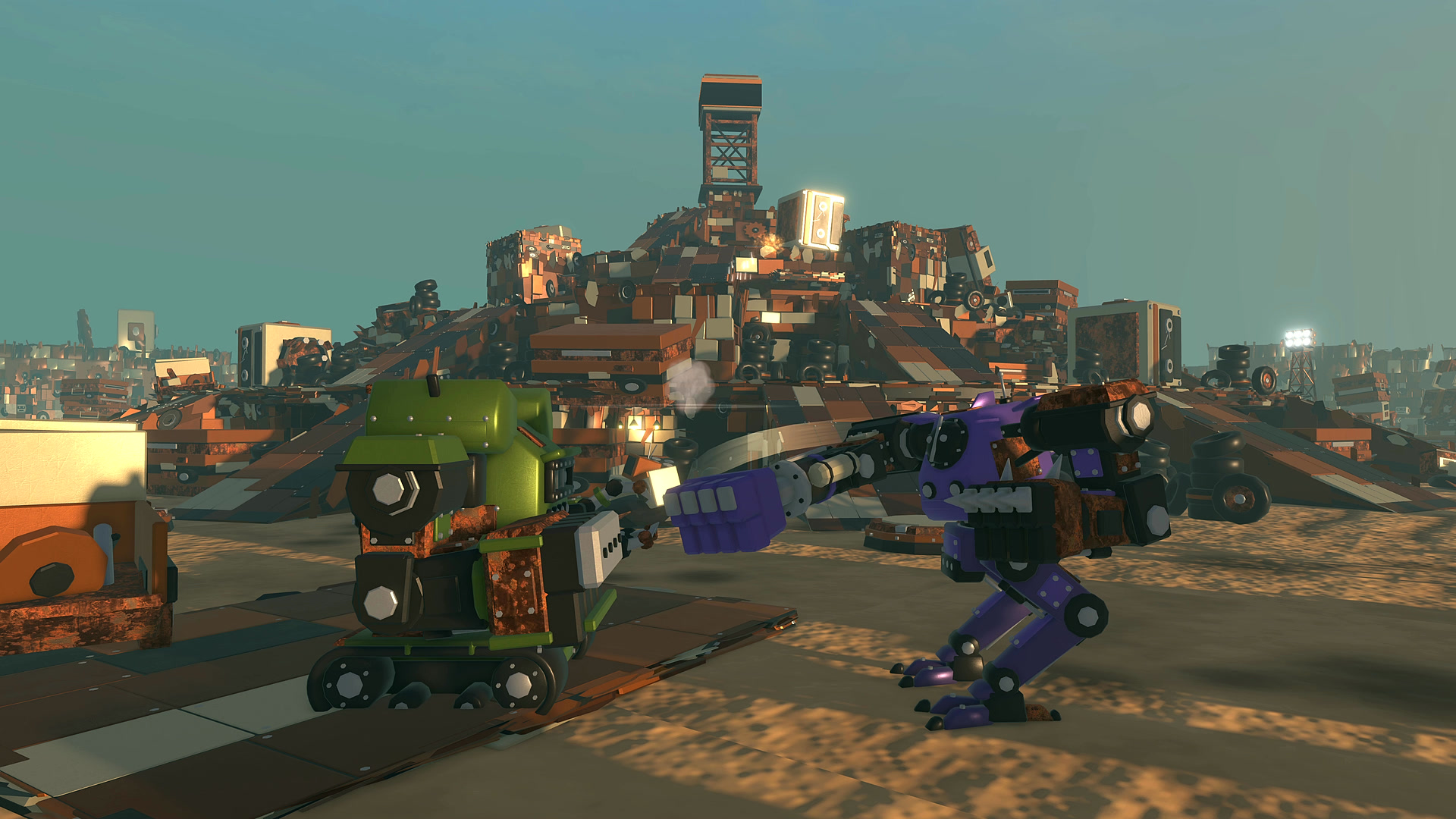 Junkyard Knockout gameplay