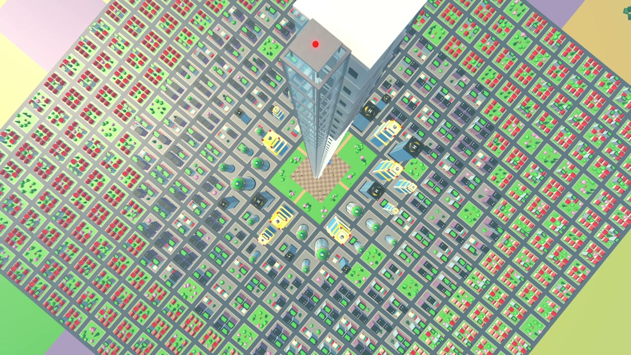 Elevator test game gameplay, screenshot 2 of 5
