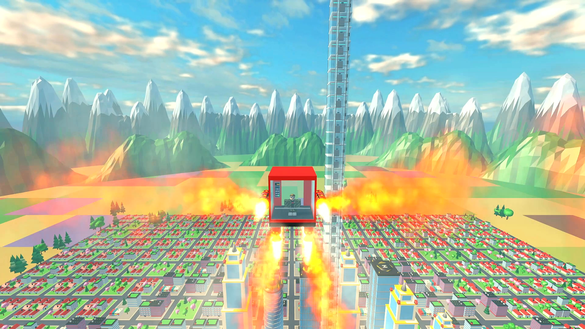 Elevator test game gameplay