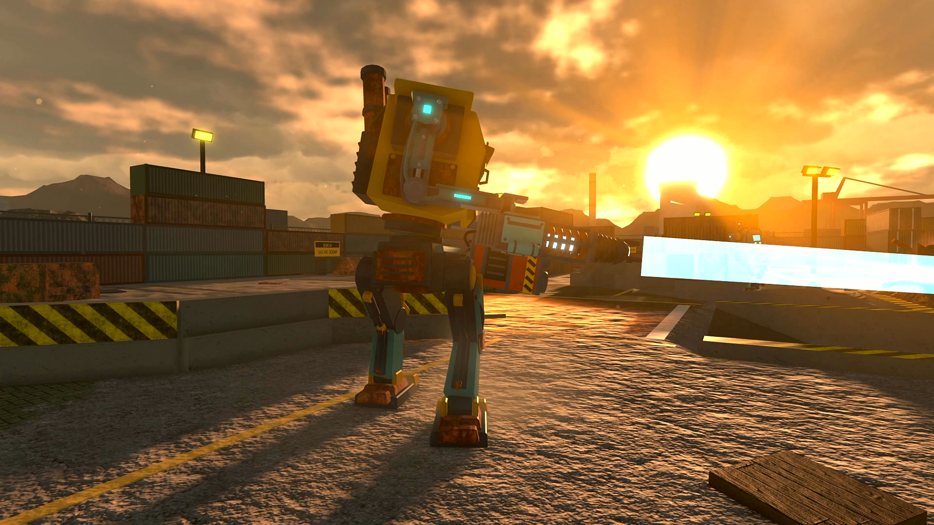 Scrapyard Titans gameplay