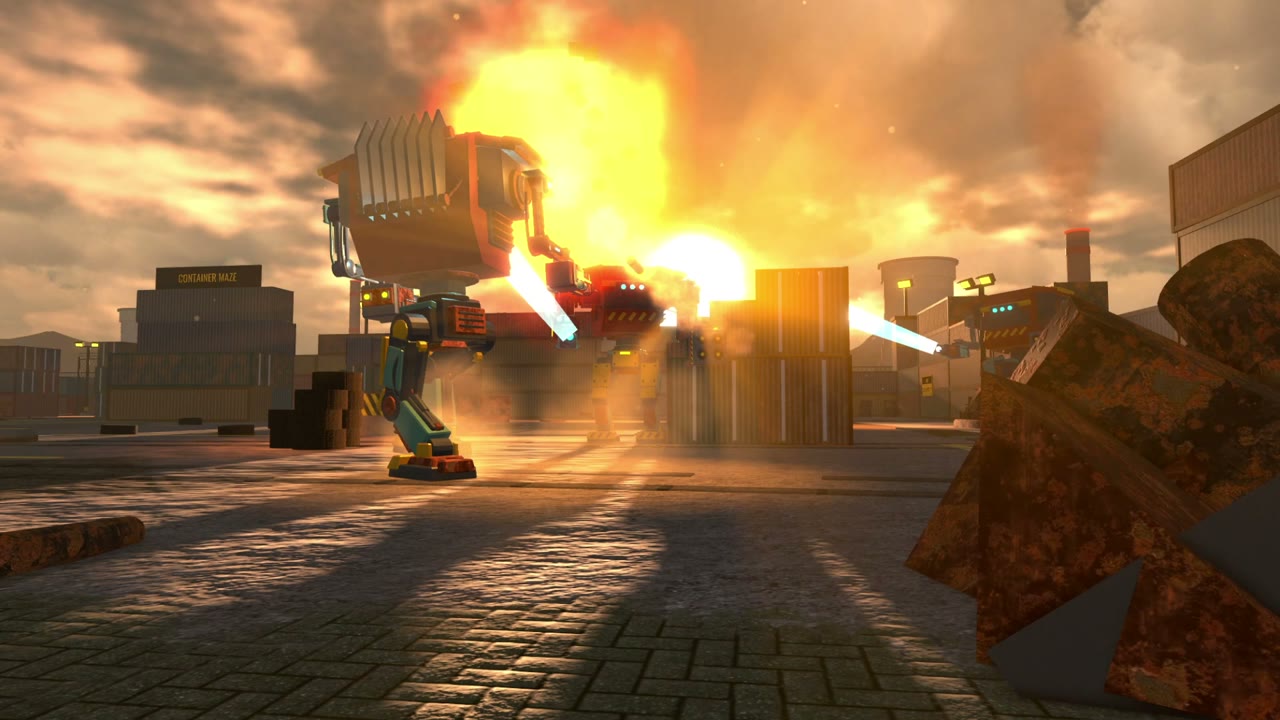 Scrapyard Titans gameplay