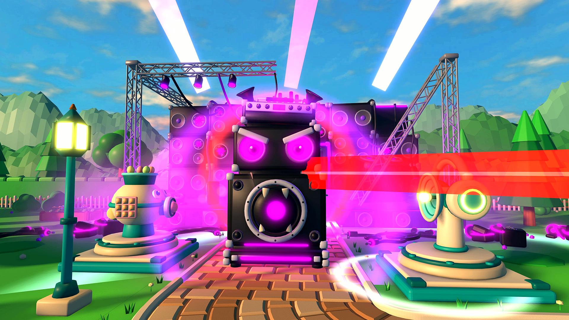 Speaker Siege gameplay