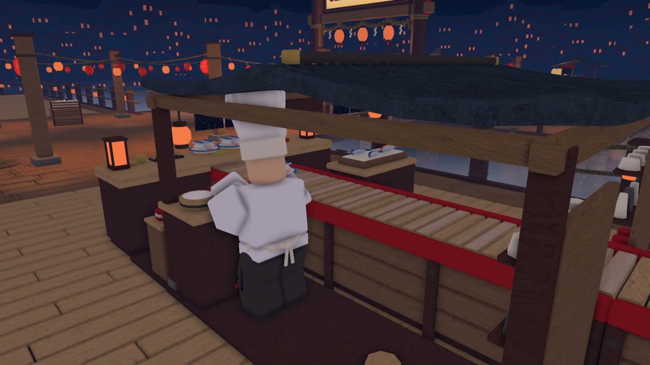 Lantern Harbor Sushi gameplay, screenshot 4 of 5