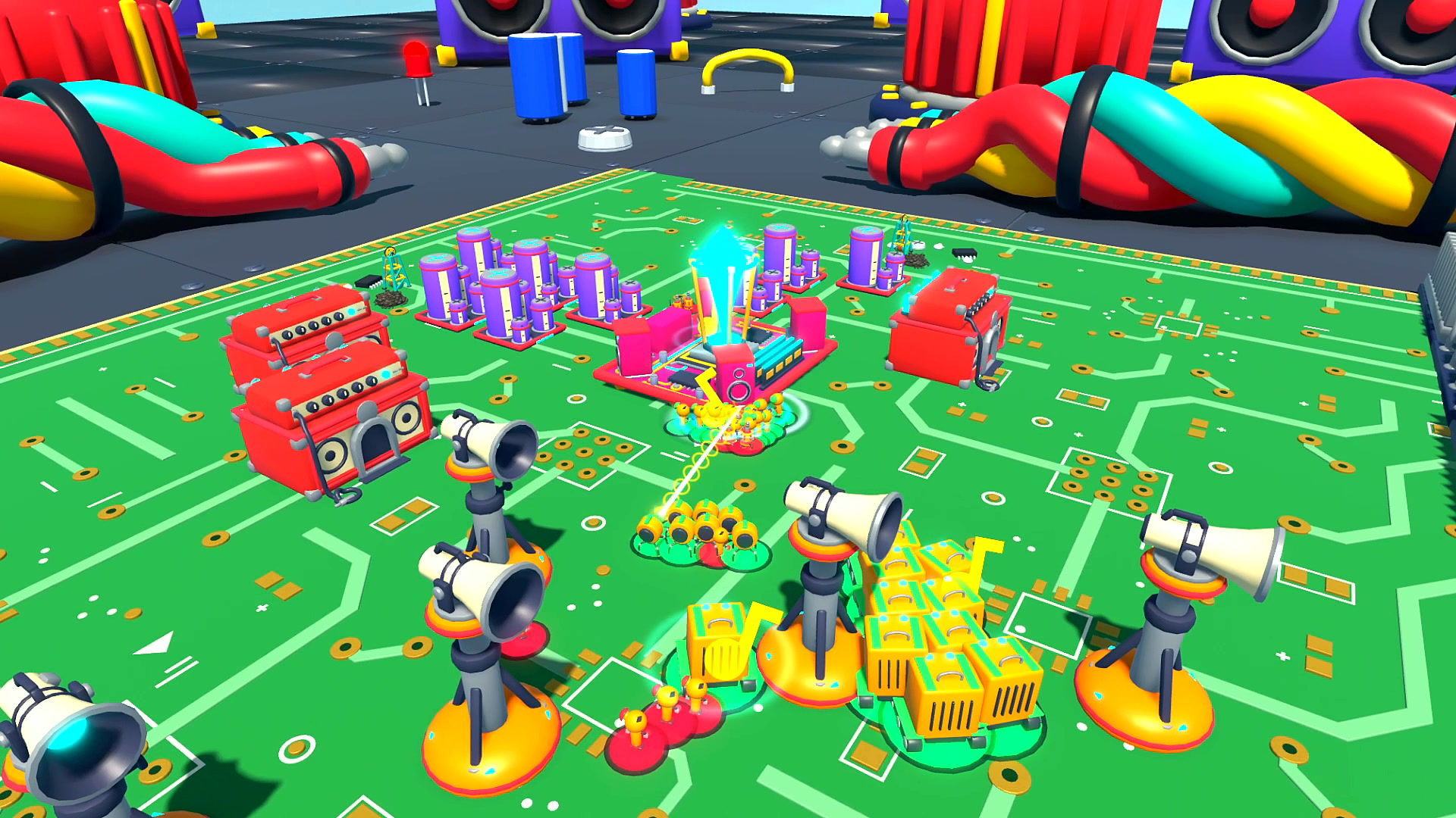 Sound Wars gameplay, screenshot 1 of 5