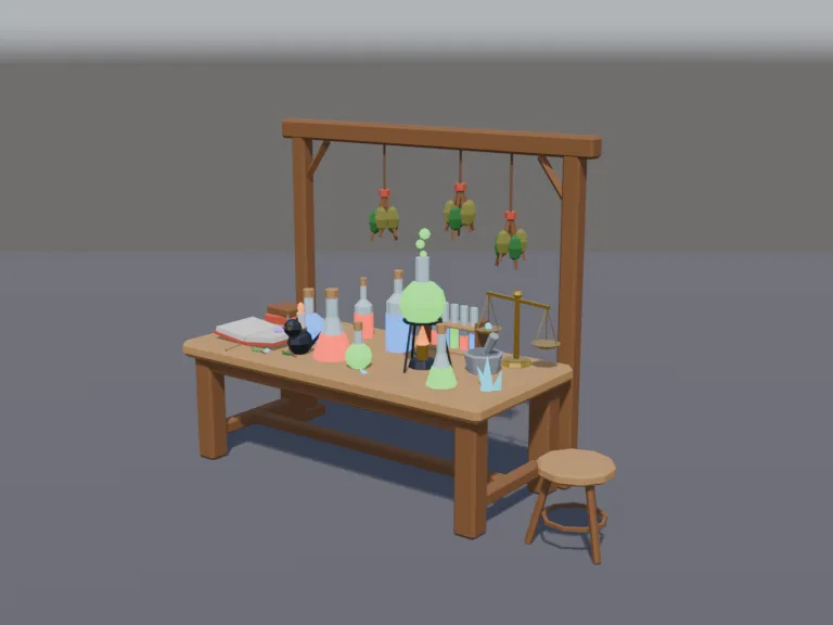 Alchemists Table, view 2