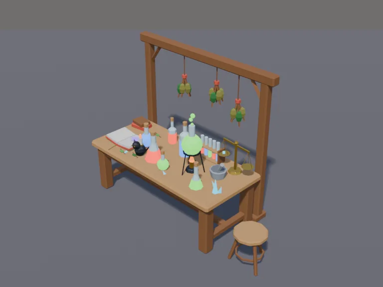 Alchemists Table, view 3