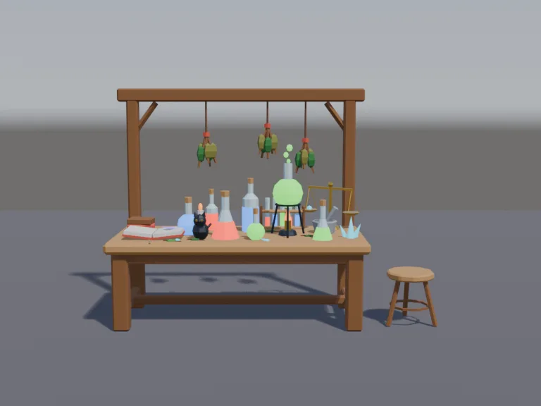 Alchemists Table, view 4