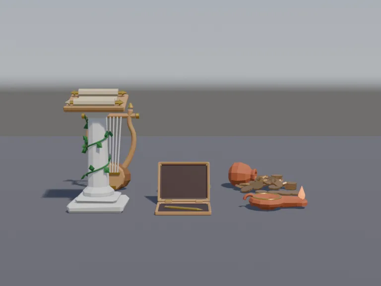 Ancient Greek Items Set, view 4