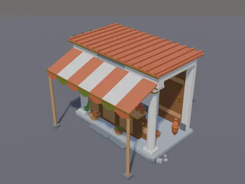 Ancient Market Stall