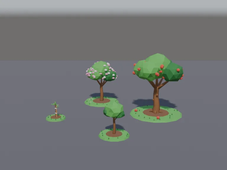 Apple Tree Growth Stages, view 2