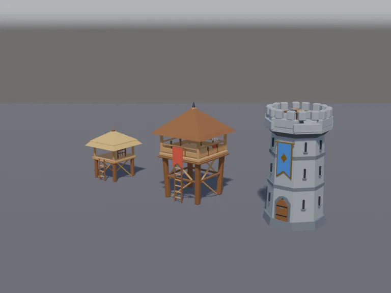Archer Tower Upgrades, view 2