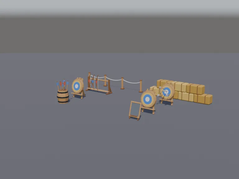 Archery Range Set, view 2