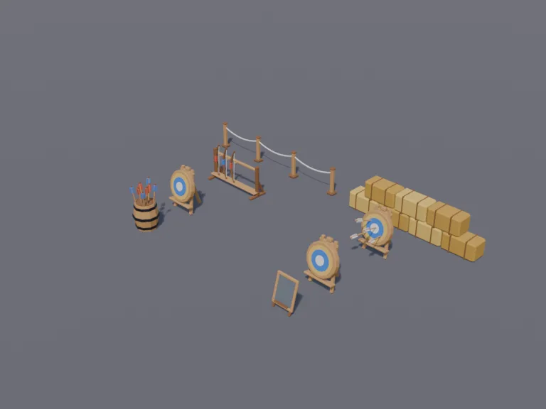 Archery Range Set, view 3