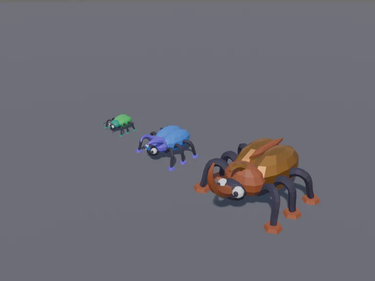 Armoured Beetle Swarm, view 3