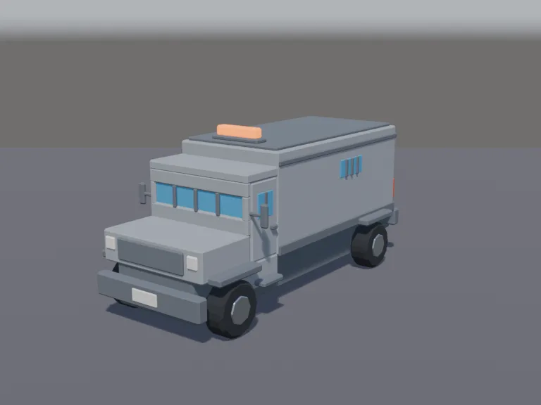 Armoured Cash Van, view 2