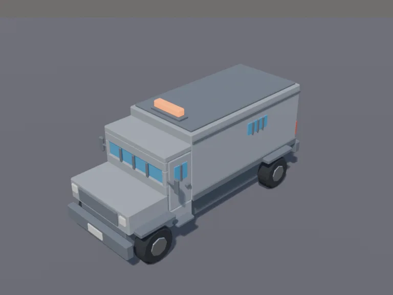 Armoured Cash Van, view 3