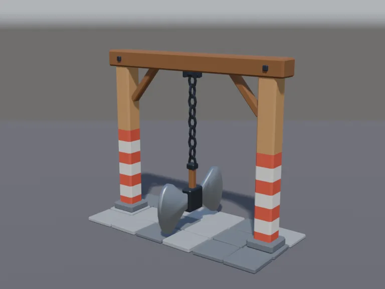 Axe Pendulum Trap, view 2