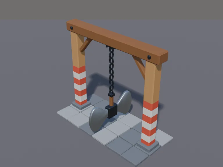 Axe Pendulum Trap, view 3