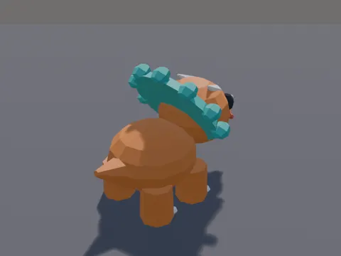 Baby Triceratops Pet