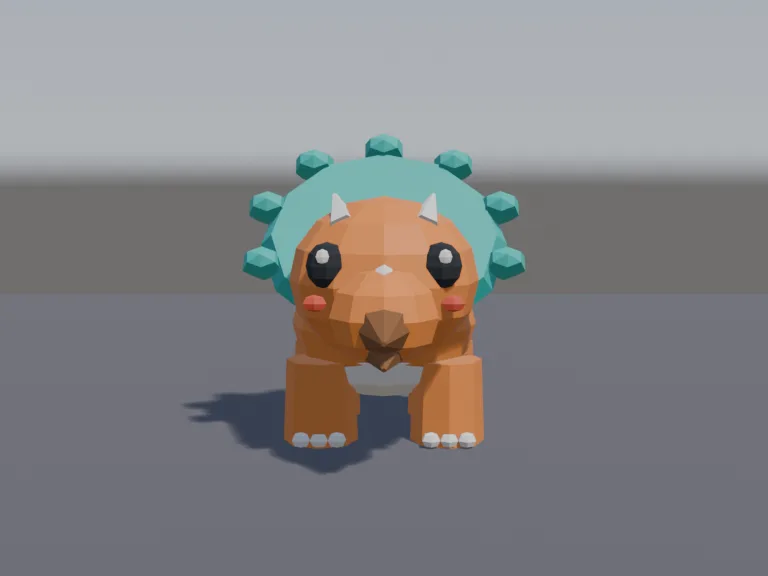 Baby Triceratops Pet, view 4