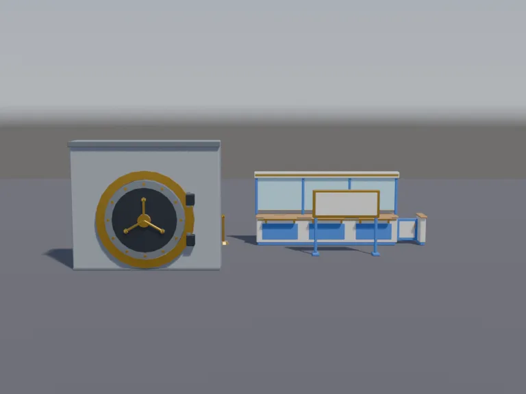 Bank Counter Set, view 4