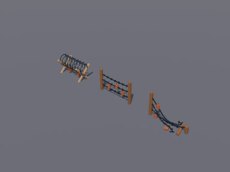 Barbed Wire Set, view 2