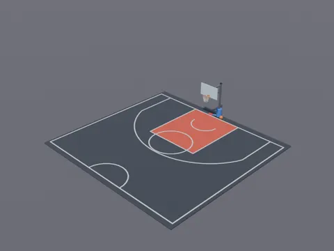 Basketball Half-Court