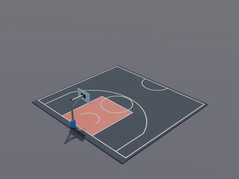 Basketball Half-Court, view 4