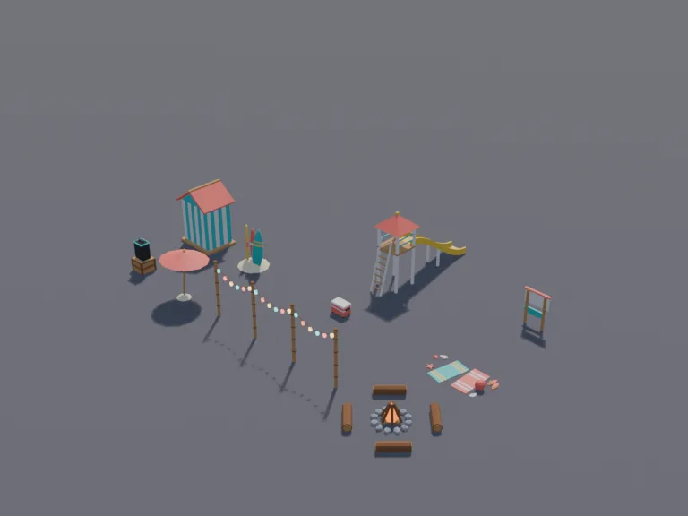 Beach Party Set, view 4