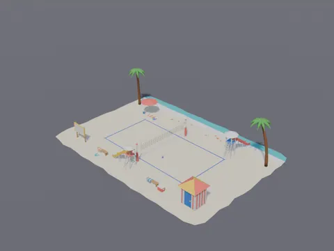 Beach Volleyball Court