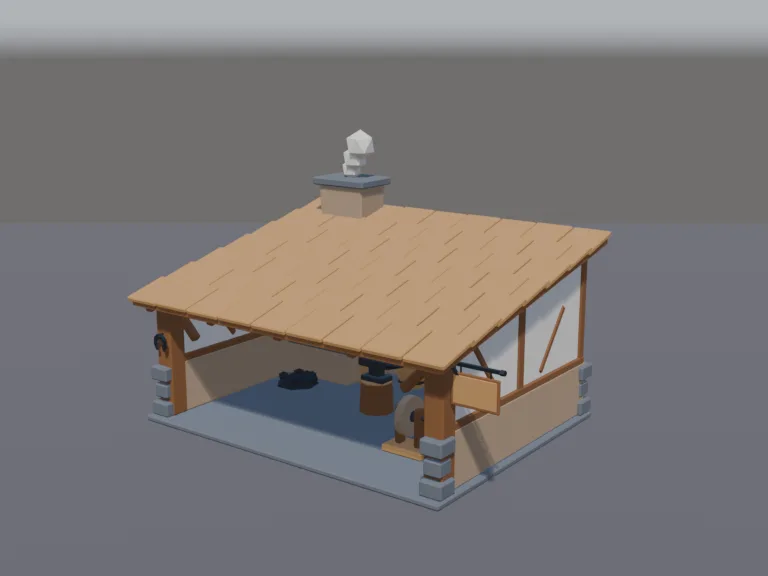 Blacksmith Workshop, view 2
