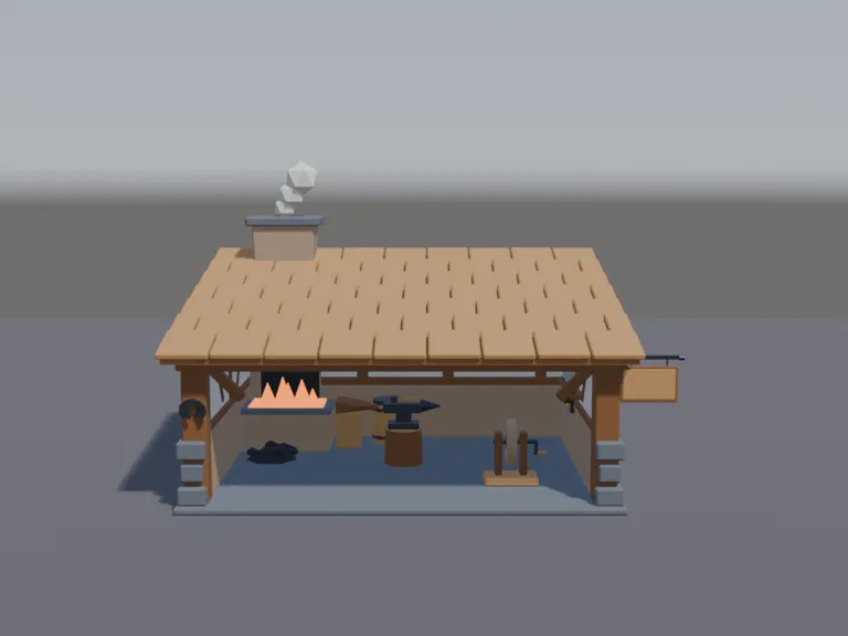 Blacksmith Workshop, view 4