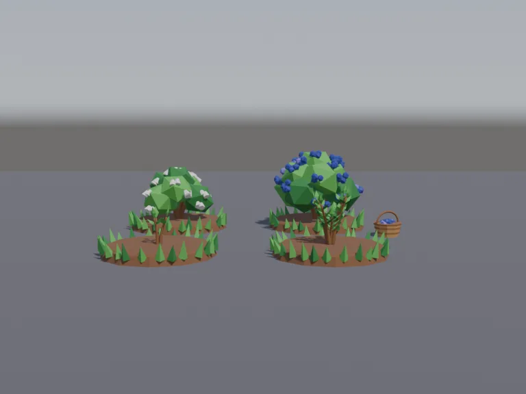 Blueberry Bush Stages, view 4