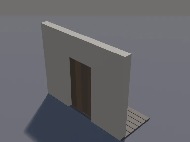 Boarded-Up Doorway, view 4