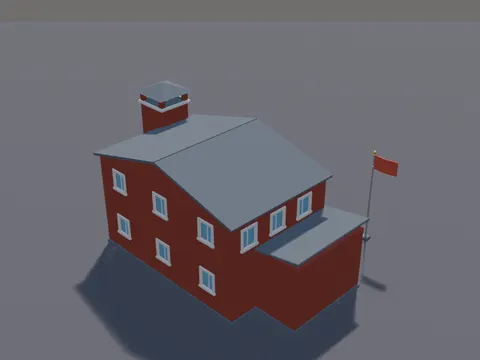 Brick Fire Station