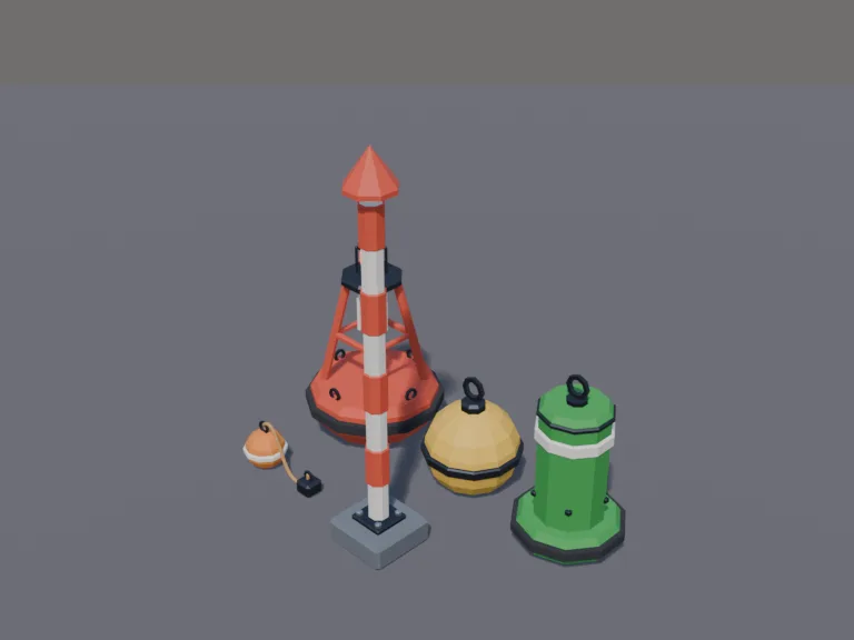 Buoys and Markers, view 3