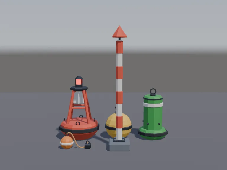 Buoys and Markers, view 4