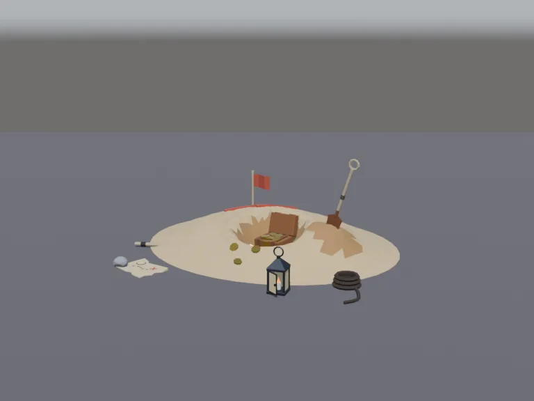 Buried Treasure Dig, view 2