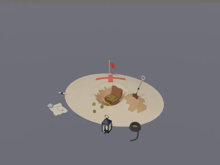 Buried Treasure Dig, view 3