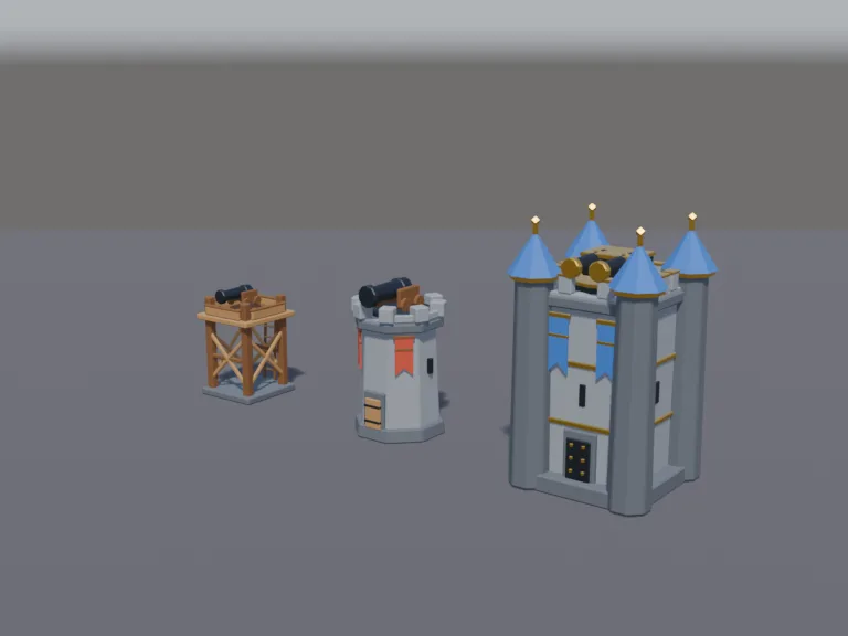 Cannon Tower Upgrades, view 2