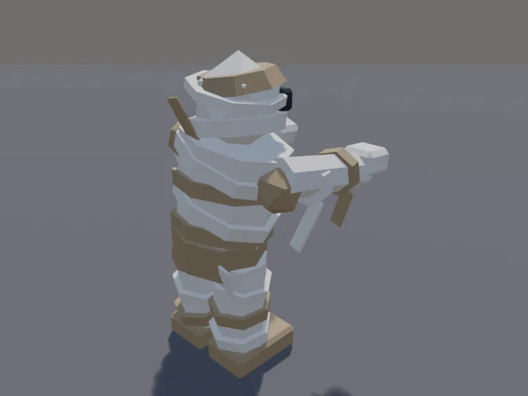 Cartoon Mummy, view 4