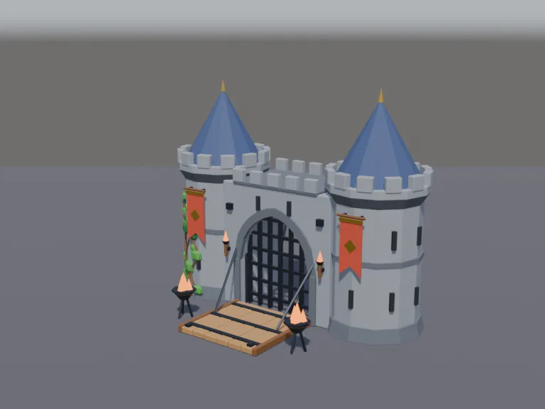 Castle Gatehouse, view 2