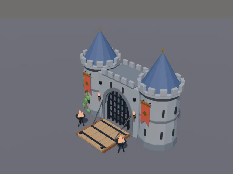 Castle Gatehouse, view 3