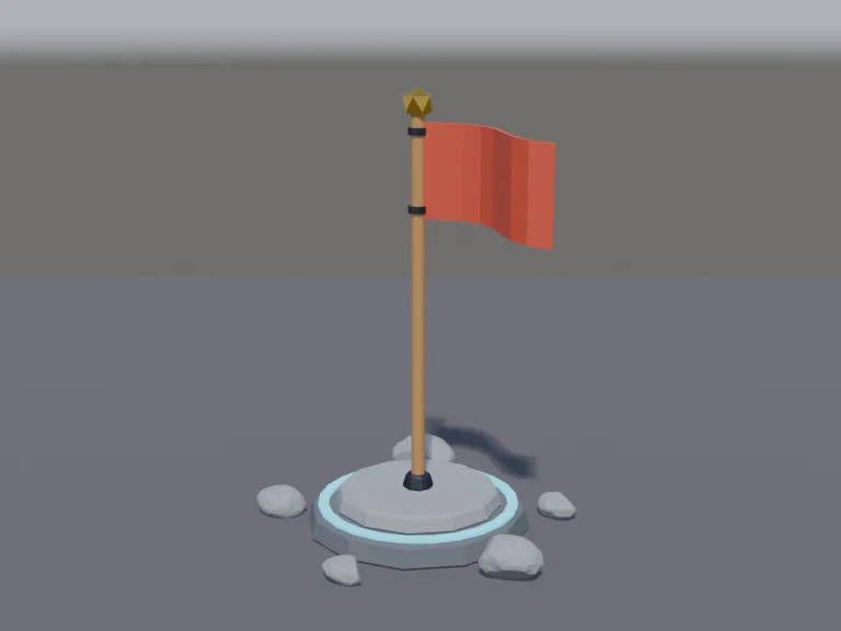 Checkpoint Flag, view 2