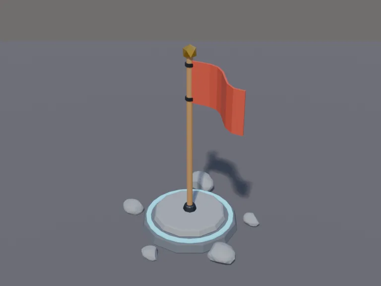 Checkpoint Flag, view 3